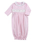 BCL-119 Classic Hand Smocked Pima GOWN