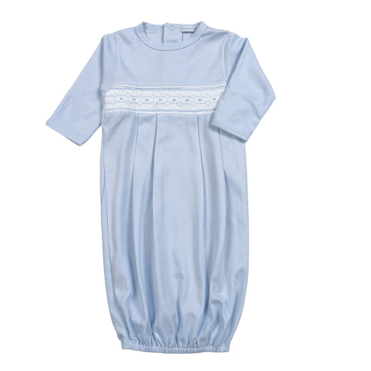 BCL-119 Classic Hand Smocked Pima GOWN