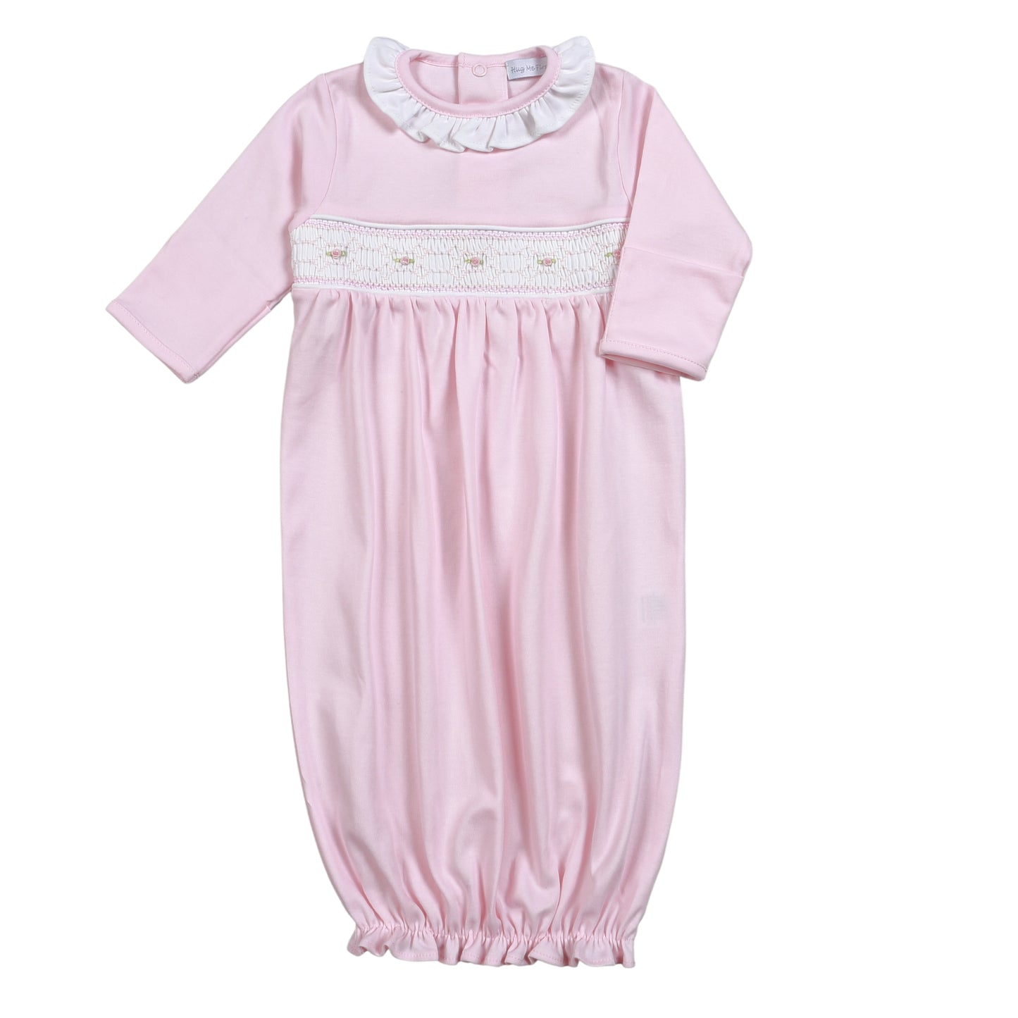 BCL-119 Classic Hand Smocked Pima GOWN