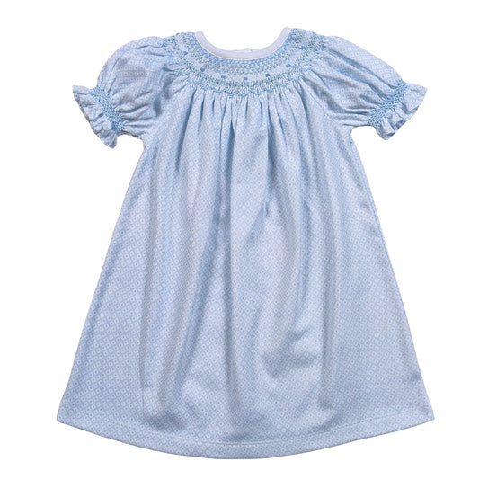 TDI-540 BLUE TINY DIAMOND PIMA SMK DRESS