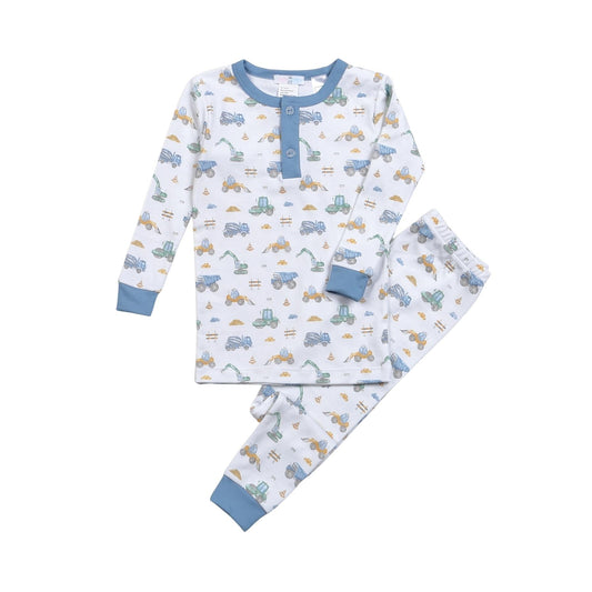 CST-099 Construction Site Pima Two Pcs Loungewear