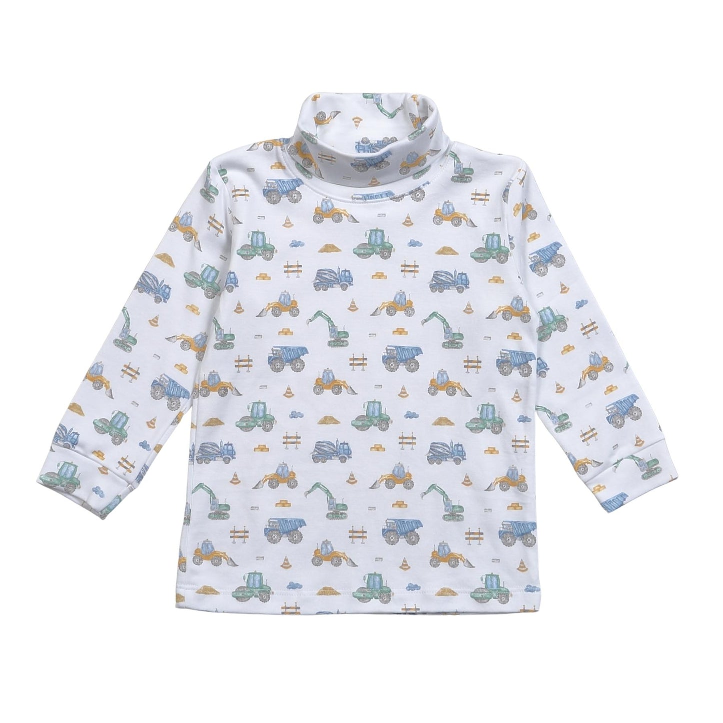 CST-210 Construction Site Pima Turtleneck top