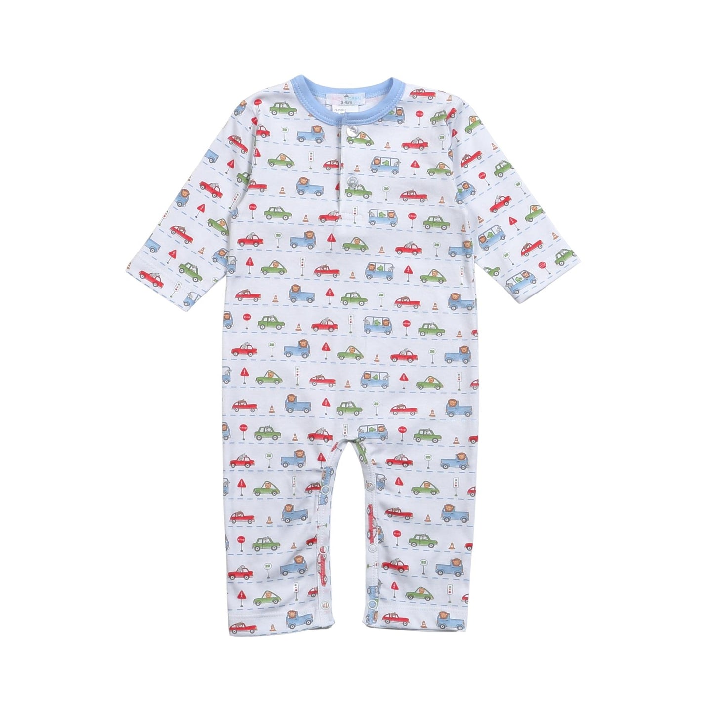 LDR-234 Little Drivers Pima Romper