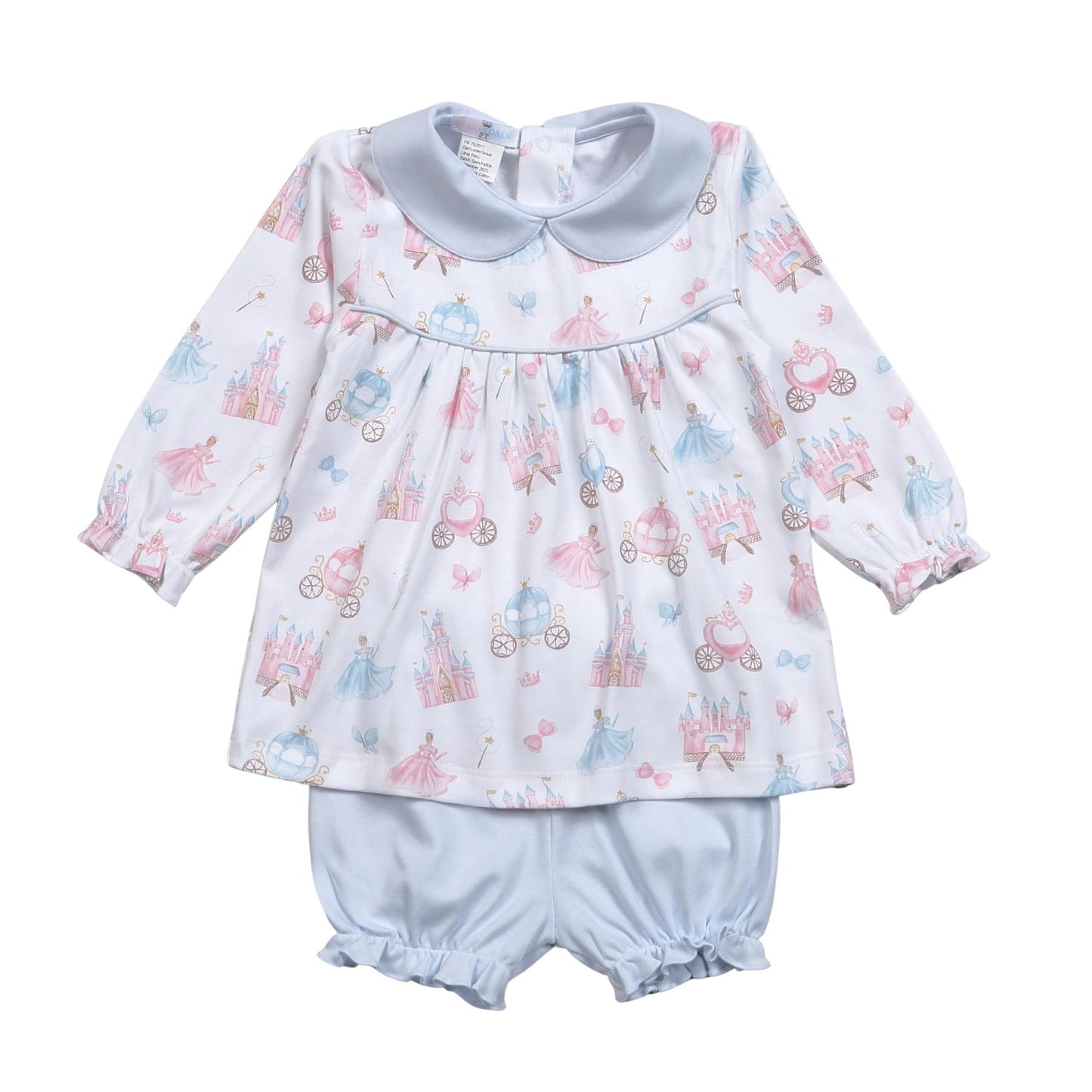 PRI-232 Like a princess Pima bloomers set