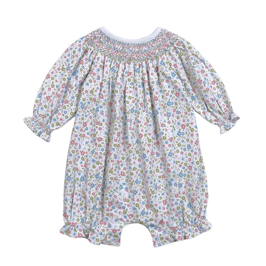 DAR-530 Darlene Pima Hand Smocked Bubble