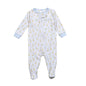DKS-399 Ducks in the Pond Pima Zipper Footie