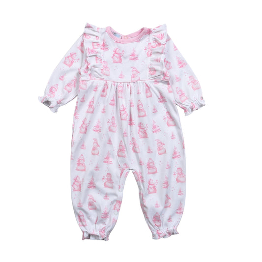 SNW-234 Snowman  Pima Romper