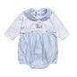 NTV-130 Nativity Hand Embroidered Pima  Bubble