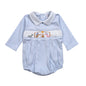 XMS-230 Nativity Hand Smocked Bubble