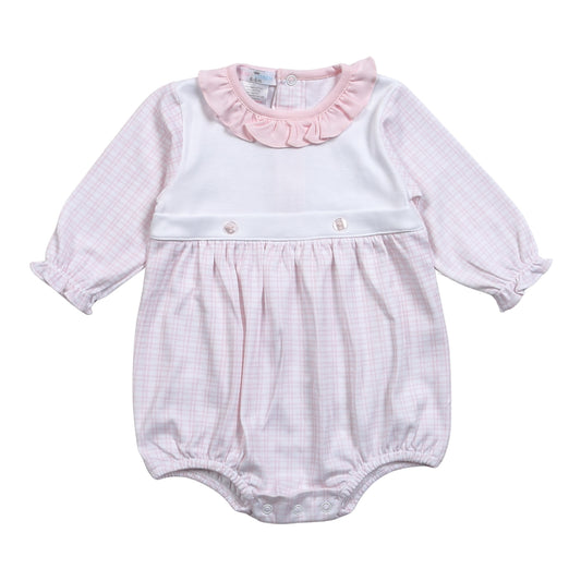 PPD-230 Pink Plaid Pima Bubble
