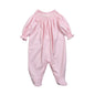PAT-514 PATTY  HAND SMOCKED PIMA BISHOP FOOTIE