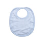 BPD-218 Blue Plaid Pima Bib