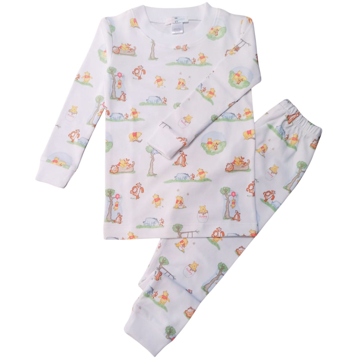 POO-099 Honey Bear Pima Two Pcs Loungewear