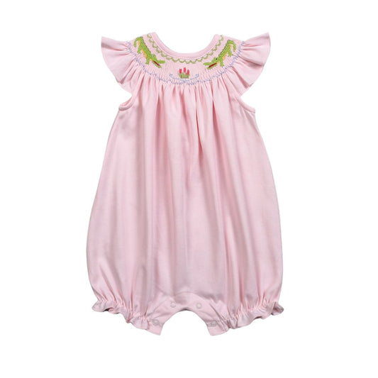 LAC-330 Lacey purple floral Pima  Sun Bubble