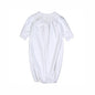 WSM-319 WHITE SMK PIMA BISHOP GOWN