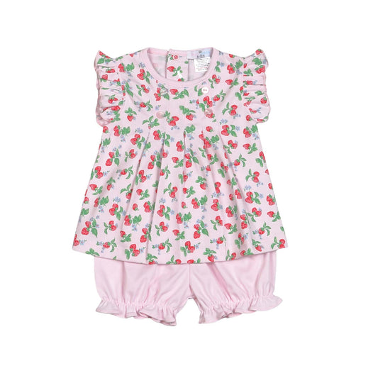 BSW-232 BERRY-SWEETS  PIMA BLOOMERS SET