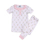 ETR-799 PINK EASTER BUNNIES PIMA TWO PIECES LOUGEWEAR