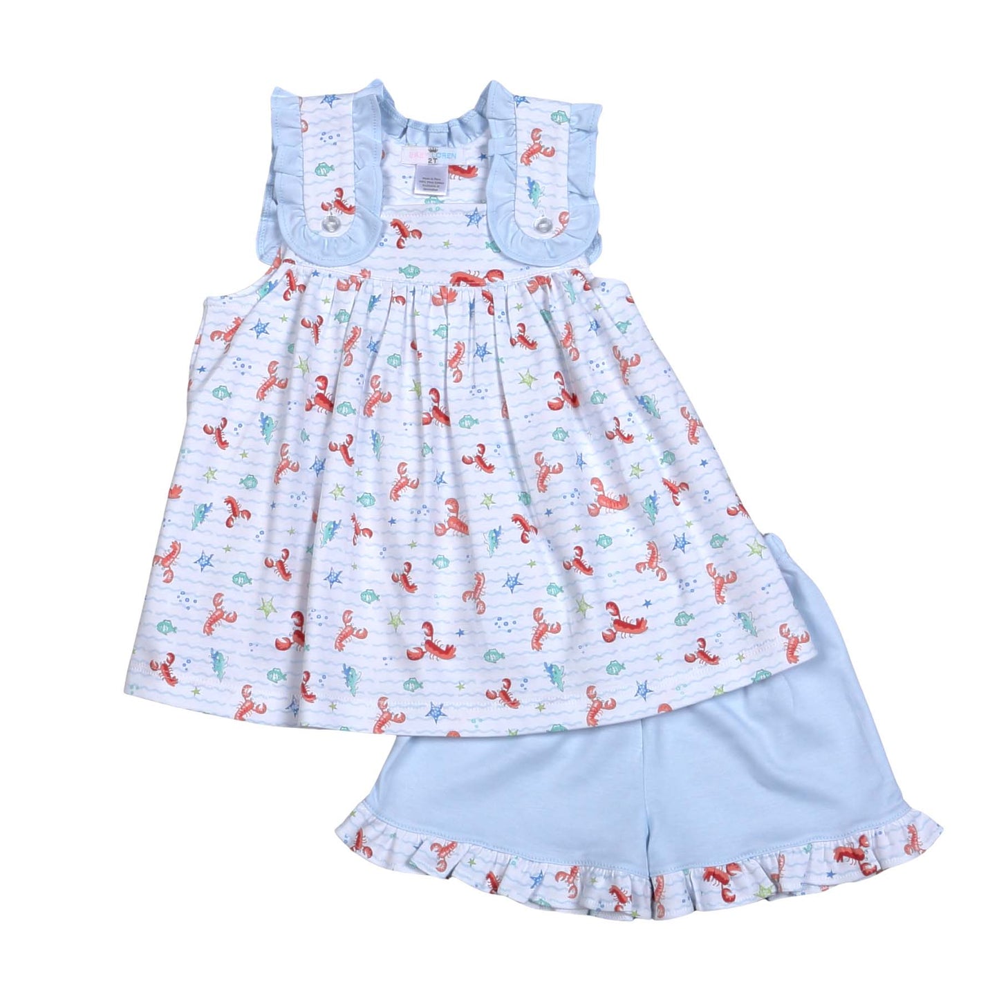 SEA-220 UNDER THE SEA ADVENTURES PIMA SHORT SET