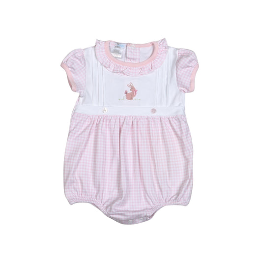 SES-030 PINK SWEET EASTER HAND EMBROIDERED PIMA BUBBLE