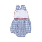 AMA-230 AMERICANA BLUE PLAIDS PIMA SUN BUBBLE