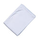 WWP-016 White  Receiving Blanket  White Picot Trim 28"x 29".