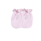 PPP-021 Pink  Mittens Pink Picot Trim.