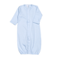 BBP-011 Blue Converter Gown Blue Picot Trim.