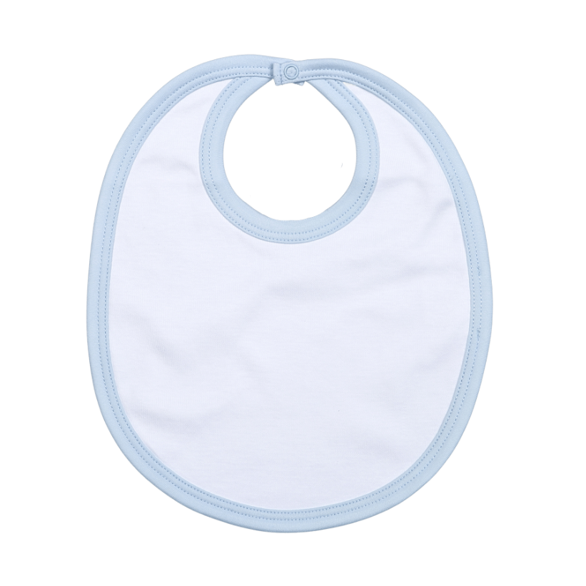 LEO-017 Leo White and Blue Bib.
