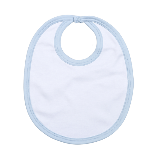 LEO-017 Leo White and Blue Bib.