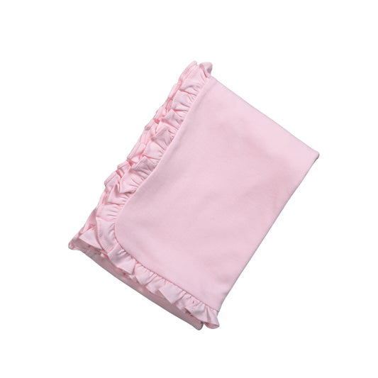 LIL-216 Lily  Pink Receiving Blanket 28"x 29".