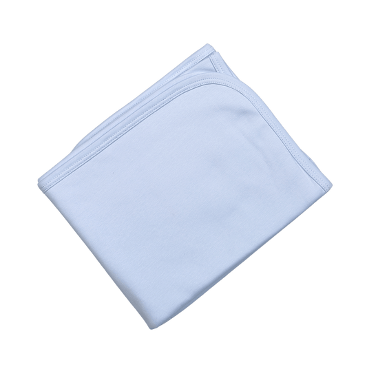 LEO-216 Leo Blue Receiving Blanket 28"x 29".