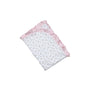 BEL-016 Bella Pink   Floral Pima Receiving Blanket