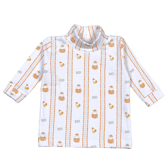 BOO-010 Peek-A-Boo Pima turtleneck