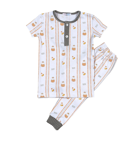 BOO-099 Peek-A-Boo Pima Two Pcs Loungewear