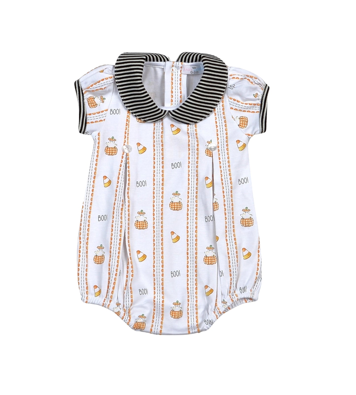 BOO-130 Peek-A-Boo Pima Ruffled Bubble