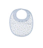 MIA-018 Mia Blue Floral Pima Bib