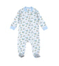 PCH-014 Pumpkins Pima Zipper Footie