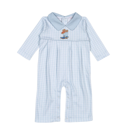 RTI-034 Rodeo Time Pima  Applique Romper