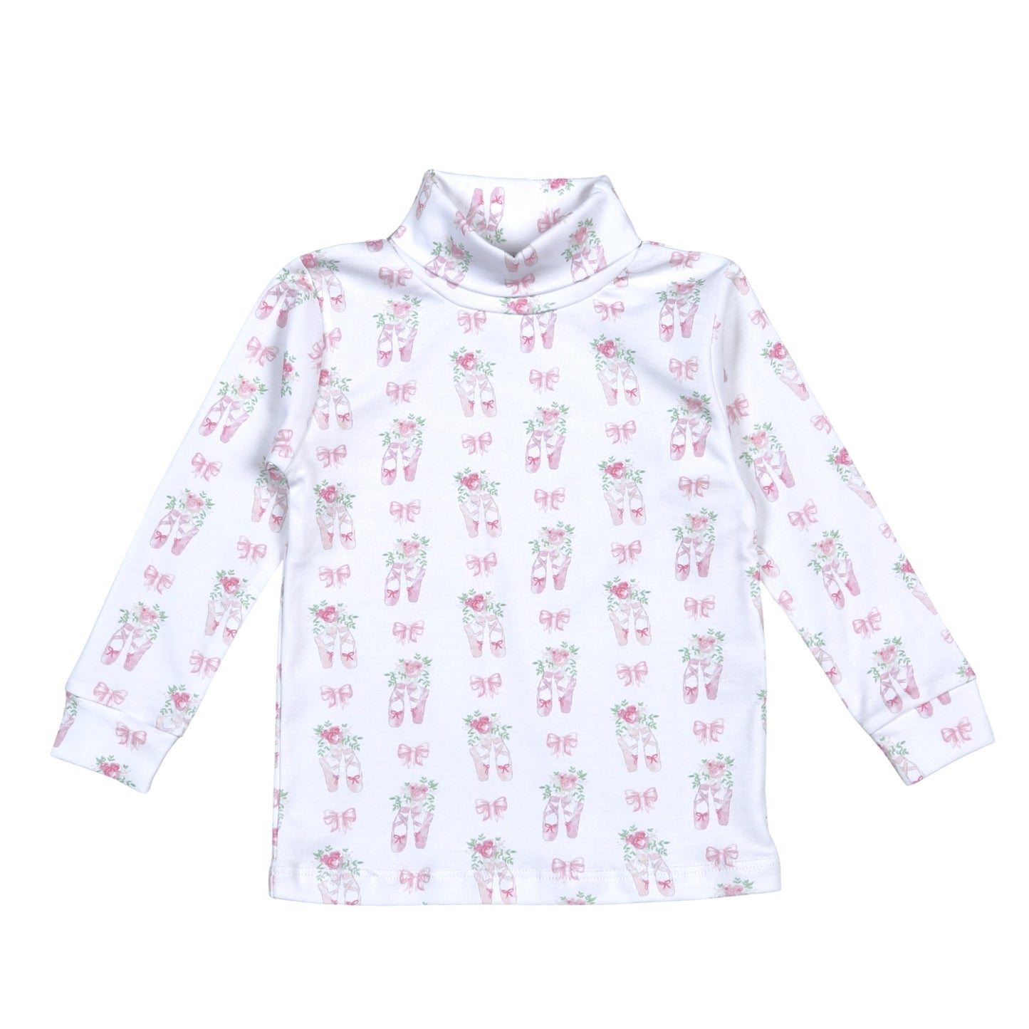 TWT-110 Twinkle Toes  Pima turtleneck