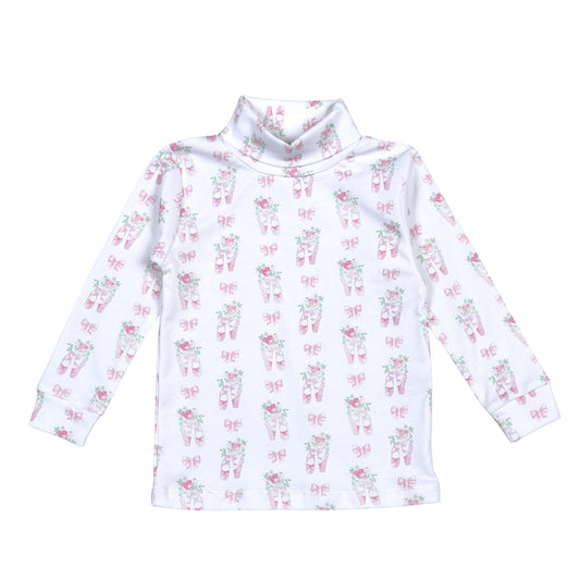 TWT-110 Twinkle Toes  Pima turtleneck