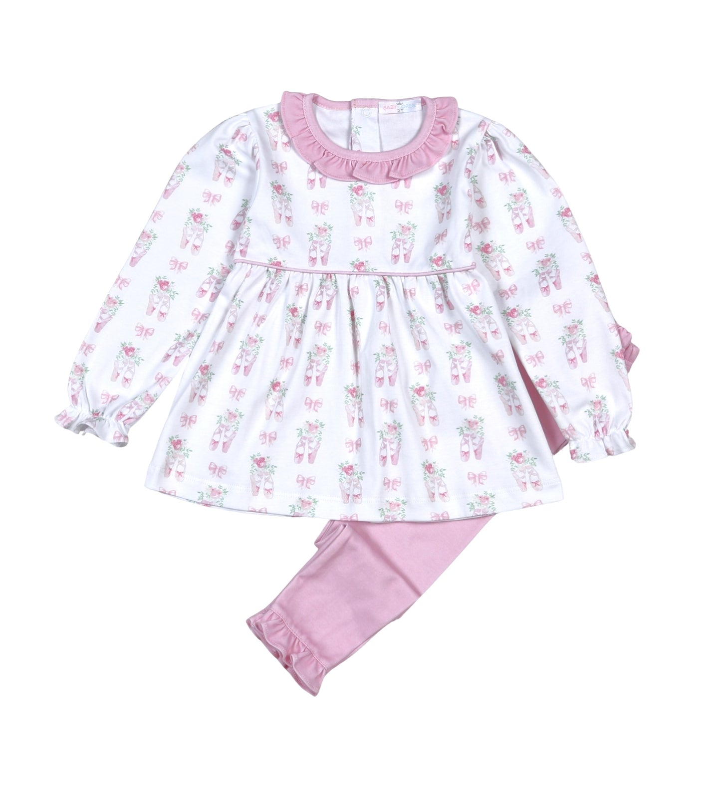 TWT-120 Twinkle Toes Pima pants set
