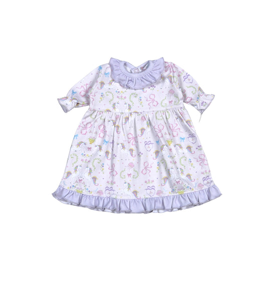 UCR-909 Unicorns Pima Doll Morning Gown