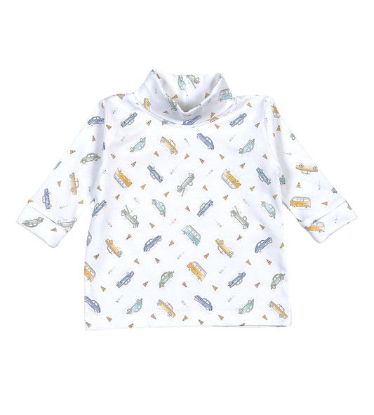VTC-010 Vintage Cars  Pima turtleneck