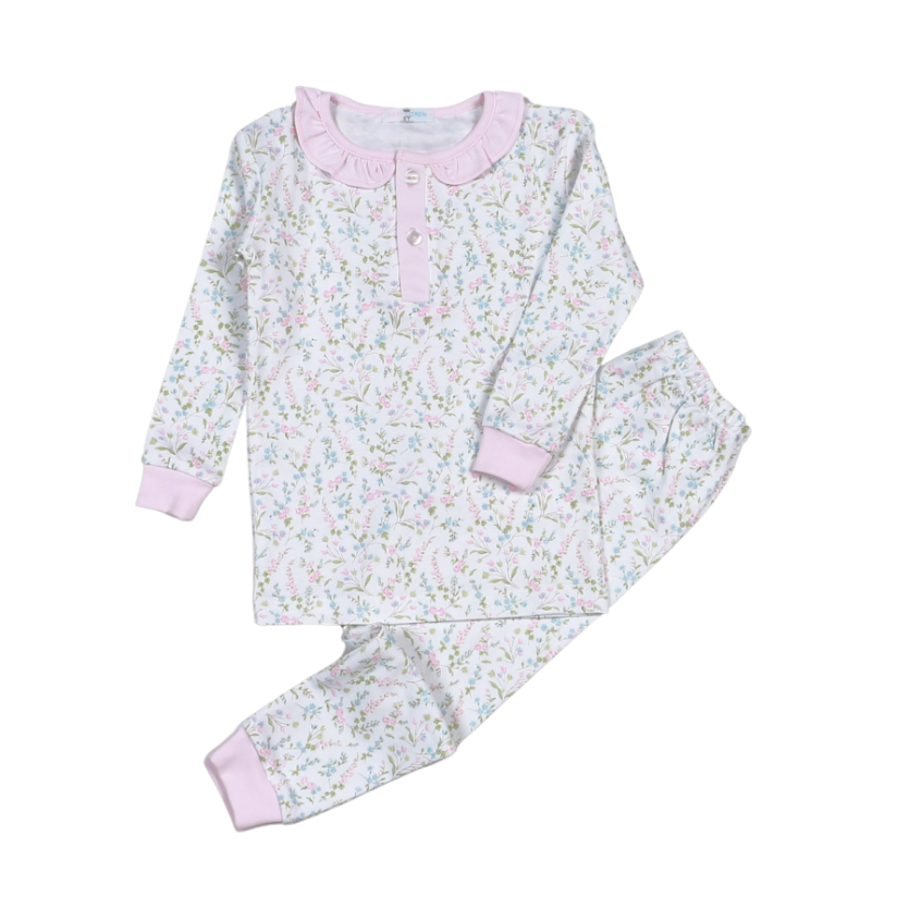 VIV-799 Vivian Pima Two Pcs Loungewear