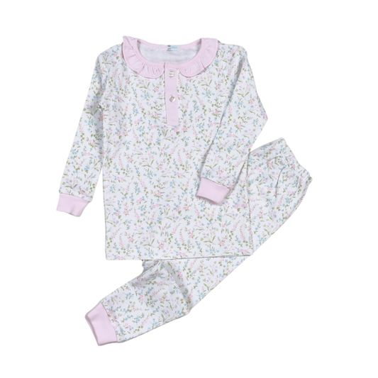 VIV-799 Vivian Pima Two Pcs Loungewear