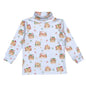 GIN-010 Gingerbread House Pima turtleneck