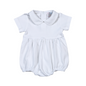WBU-130 WHITE ROUND COLLAR PIMA BUBBLE