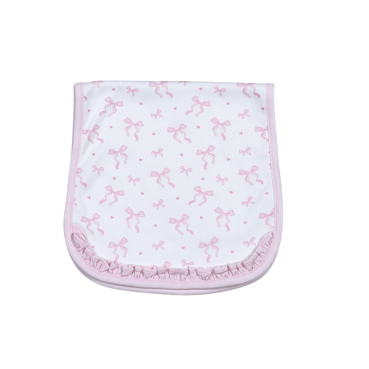 PCQ-017 Pink Coquettes Pima  Burping Pad