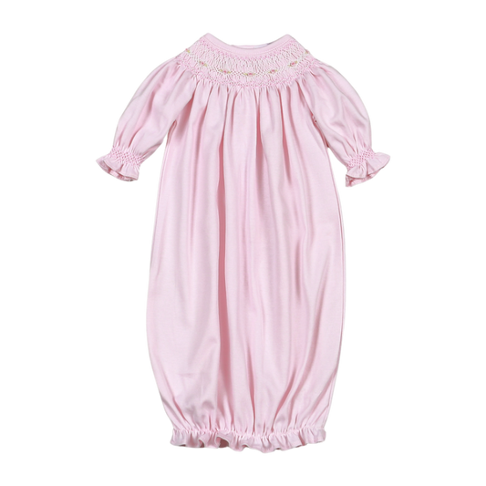 PSM-919 Sally Pink Hand SMK Bishop Pima Gown