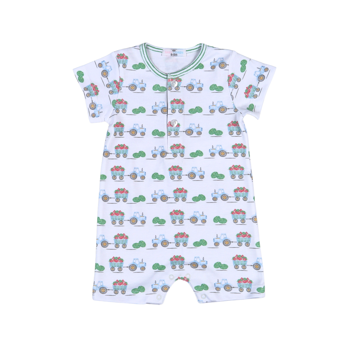 TTR-034 Tractors and Melons Romper